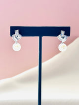 The Vivienne – Vintage-Inspired Pearl Drop Earrings