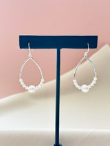 The Elara – Teardrop Pearl Earrings