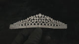 ANNE - Classic Multi-CZ Tiara In Silver