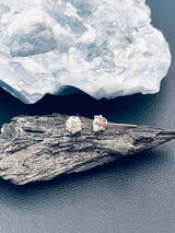 GRACE - 1ct Round Brilliant Moissanite Stud Earrings In Silver