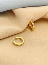 MADDIE - CLASSICS CZ 1.5CM HOOP EARRINGS