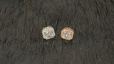JACINDA - Classic Square CZ Crystal Studs Earrings