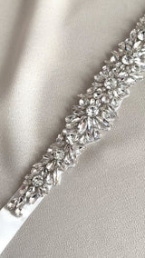 ELODIE - Clear Crystal Detail In Silver