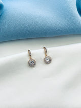 BIJOU - Small Dangle Drop Crystal Earrings - JohnnyB Jewelry