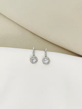 LYRA - Dangle Classic Drop Crystal Earrings - JohnnyB Jewelry