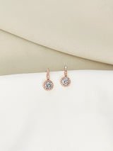 LYRA - Dangle Classic Drop Crystal Earrings - JohnnyB Jewelry