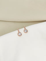LYRA - Dangle Classic Drop Crystal Earrings - JohnnyB Jewelry