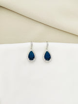 GRACIA - Classic Delicate Teardrop CZ Crystal Earrings