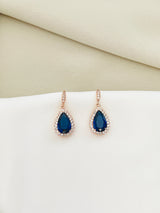 GRACIA - Classic Delicate Teardrop CZ Crystal Earrings