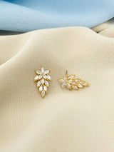 CASSIOPEIA - Detailed Crystal Starburst Stud Earrings - JohnnyB Jewelry