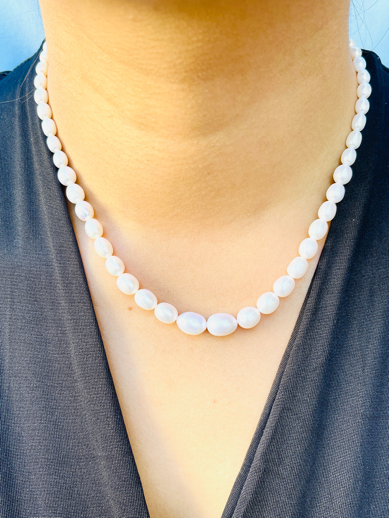 PEARLENE - CLASSIC GRADUATED PEARL NECKLACE