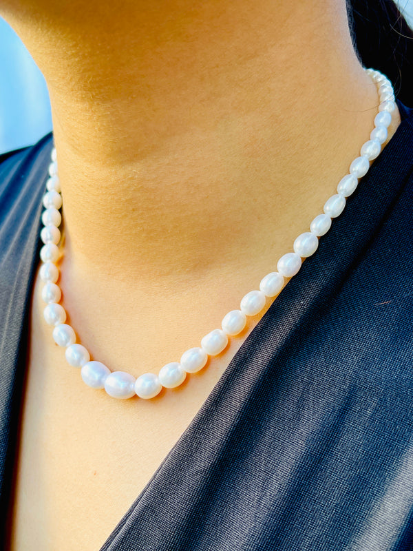 PEARLENE - CLASSIC GRADUATED PEARL NECKLACE