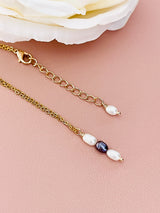 PEARLENE - DAINTY TINY 4-7MM PEARL NECKLACE