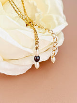 PEARLENE - DAINTY TINY 4-7MM PEARL NECKLACE