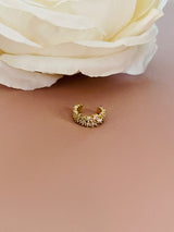 LOVELYN - TINY CZ PAVE EAR CUFF