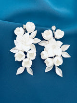 ROBYNN - Light Weight Clay Flower Dangle Earrings