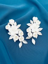ROBYNN - Light Weight Clay Flower Dangle Earrings