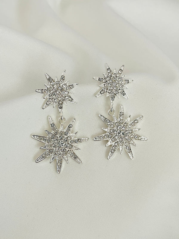 QUINN - Double Stars Earrings