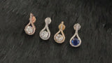 CAMEO - Teardrop CZ Crystal Earrings